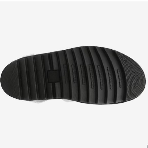 Dr. Martens Blaire Platform Sandal Leather Ankle Strap Buckle Bulky Scrappy - Picture 9 of 16